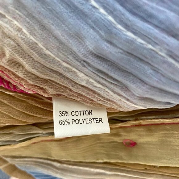 Bam Bu Women's Striped Button Up Top Size 48 XL to 2XL NEW NWT - Picture 9 of 10